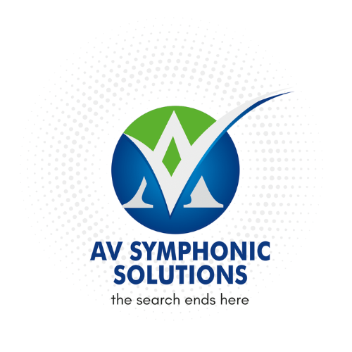AV Symphonic Solutions Logo – Goa-based manpower consultancy with Pan India recruitment services